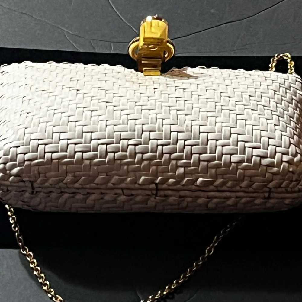Rodo Vintage Wicker Chain Shoulder Bag - Picture 14 of 15
